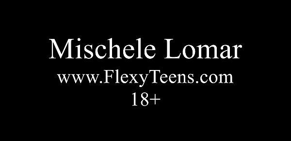  Sexy highheels blonde gymnast Mischele Lomar